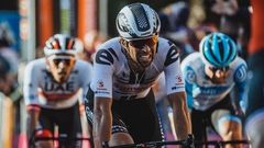 El ciclista Michael Matthews, del Team Sunweb, en el Giro de Italia 2020 en el que ha tenido que abandonar al dar positivo en coronavirus