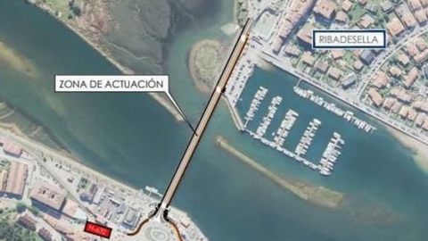 Infograf�a de la actuaci�n en Ribadesella