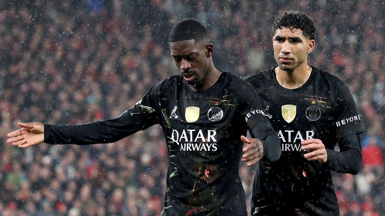 Dos goles de Dembelé sentencian la eliminatoria a favor del PSG frente al Liverpool (0-2)