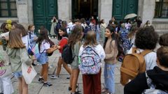 Bajan las matrculas excepto en ESO y bachillerato, y hay casi 5.000 estudiantes menos en Galicia