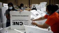 Preparativos para la jornada electoral del domingo en Honduras