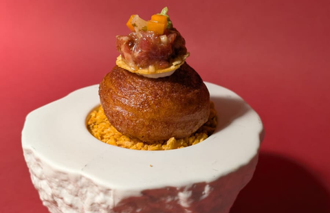 Iru, el primer premiodel Concurso Nacional de Pintxos celebrado en Vitoria