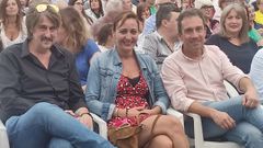 Los tres diputados de IU- Convocatoria por Asturias en la Junta General