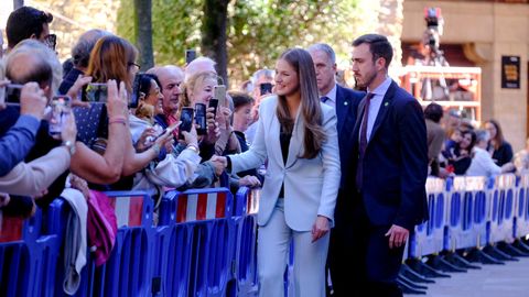 La Princesa Leonor recibe el ttulo de Alcaldesa Honoraria de Oviedo y la Medalla de Asturias