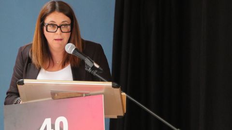Mar�a Jos� Miranda, secretaria de Organizaci�n de IU de Asturias