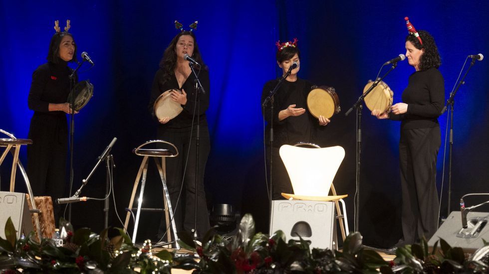 Cantos de Nadal en Malpica, en su edicin del 2023 