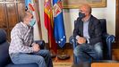 Reunin del alcalde de Ourense y el presidente de la Diputacin