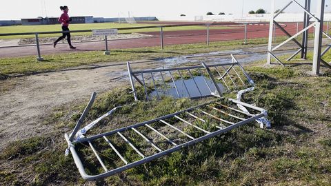 Malas condiciones en las que se encuentran las instalaciones deportivas de a Alta