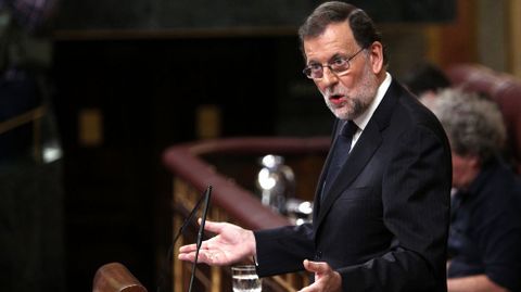 Mariano Rajoy, presidente del Gobierno. 