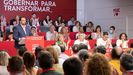 Barbón, durante su intervención en el Comité Federal del PSOE