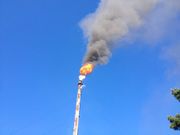 Antorcha de la refiner�a.