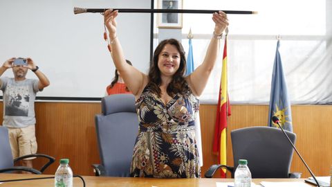 Araceli Gestido, nueva alcaldesa de Cangas