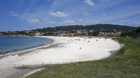 Playa de Areas, en Sanxenxo