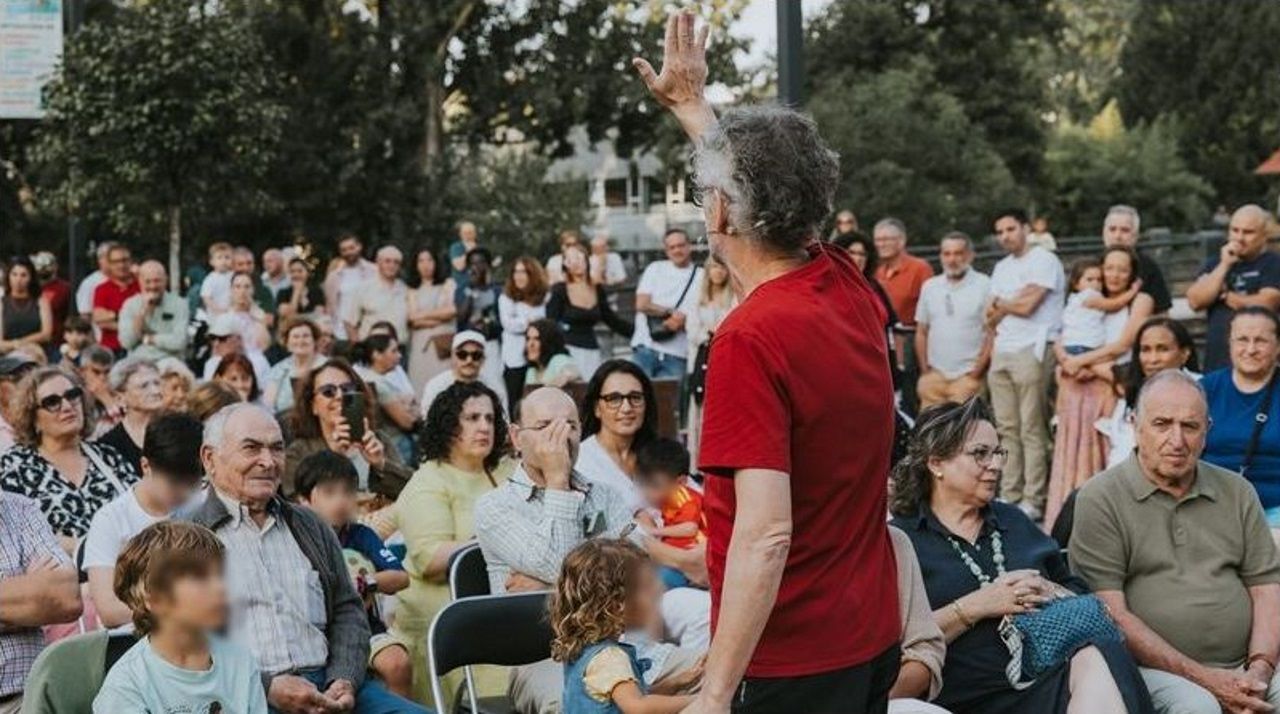 Público en la primera jornada del Ultreia et Suseia