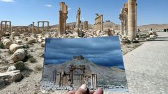 El antes y el despus del paso del Estado Islmico por Palmira