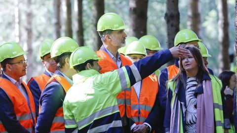 Visita a Sergude, Boqueixón, con motivo del Día Internacional de los Bosques