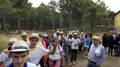 Feijoo en la celebracin del 25 aniversario del Parque Natural de Corrubedo