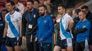 En el centro, Alberto Mndez, el seleccionador gallego para la divisin shield.