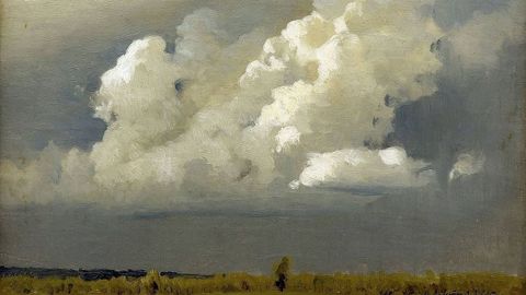 «Antes de la tormenta» (1890), de Isaak Levitan, Museo de Artes Aplicadas de Smolensk (Rusia)