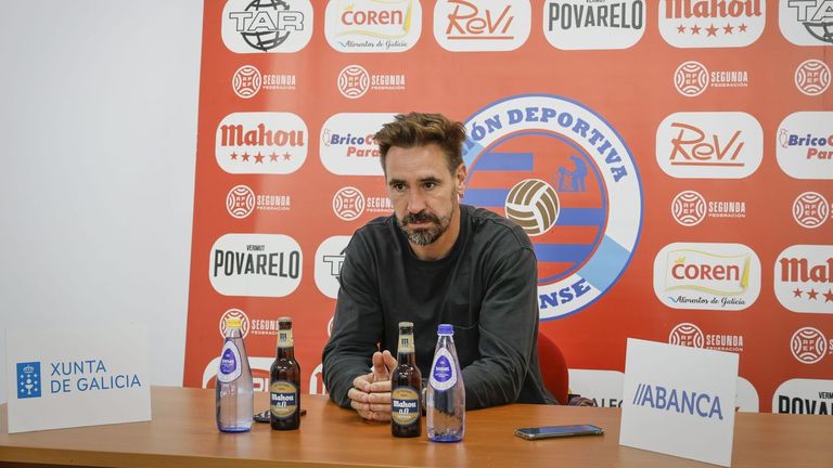 Borja Fernández deja el banquillo de la UD Ourense en busca de nuevos retos