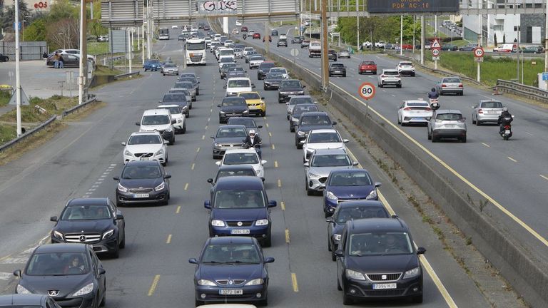 La DGT prevé 840.000 desplazamientos en Galicia durante este fin de semana