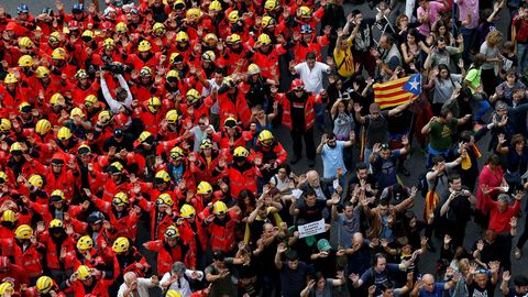 Huelga general en Catalua.