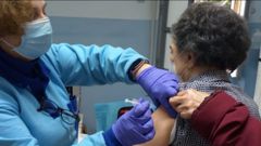 En Andaluca empezaron el jueves a vacunar a los mayores de 80 aos