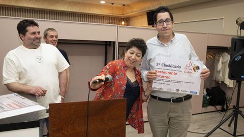 Cena de los hosteleros de Guitiriz, con entrega de premios del concurso de tapas.