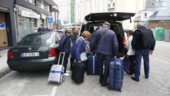La huelga del transporte de viajeros, en Lugo