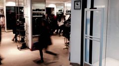 Los establecimientos del grupo Inditex registraron pblico apurado desde primera hora
