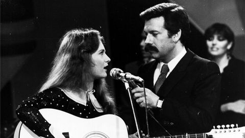 Siempre ligado al Festival de Eurovisión, José Maria Íñigo, junto a Nicole, vencedora en 1982