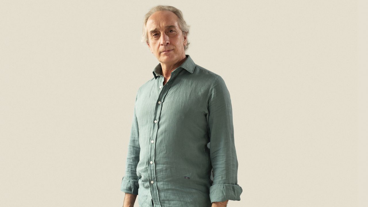 Un�camino sin caminantes.El actor Gonzalo Castro