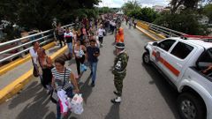 Apertura de la frontera en Tchira el pasado 17 de julio