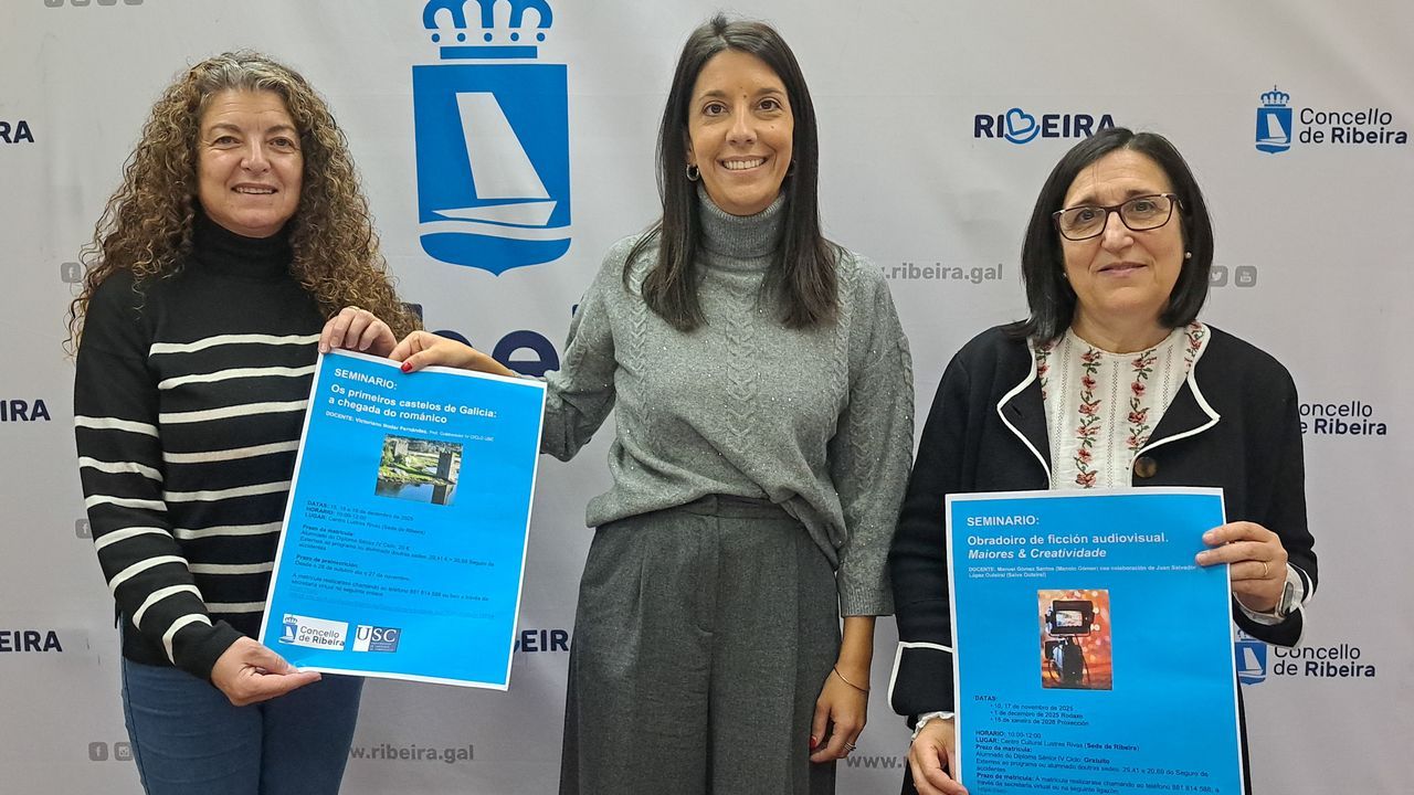 Tráiler de «Aída y Vuelta».Nucha Brión, María Sampedro y Esther Olveira presentaron los seminarios.