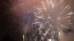 Fuegos artificiales San Mateo 2019