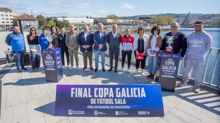 Pontevedra prepárase para coroar aos novos campións da Copa Galicia no Municipal