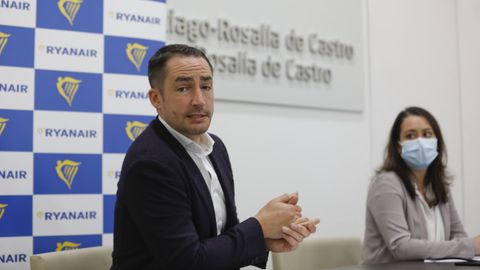 Jason McGuinness, director comercial de la compaa area irlandesa Ryanair