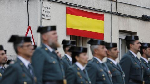 Celebracin del da del Pilar en la Comandancia de la Guardia Civil en Ourense