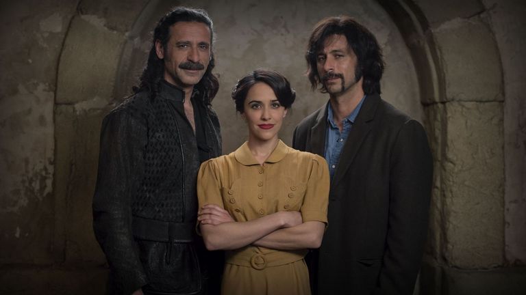 Los protagonista de «El Ministerio del Tiempo»