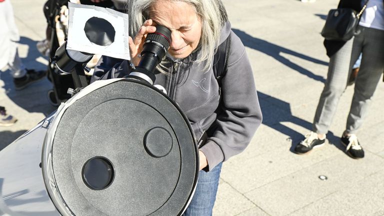 Pontevedra habilita una web para informar sobre el eclipse solar