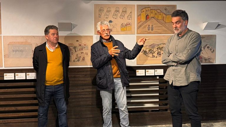 Conferencia de Vladimir Merino, fillo dunha nena exiliada á URSS e comisario da mostra «E ademais debuxan»