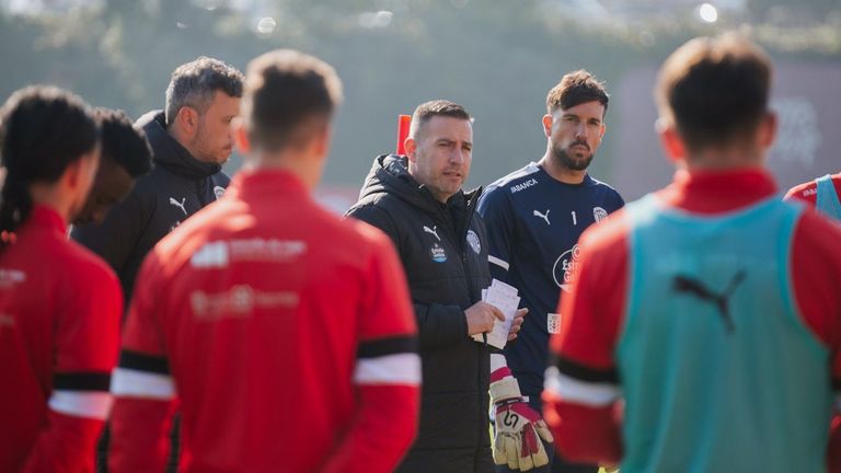 Álex Ortiz, contra la maldición del debutante en el banquillo del Lugo