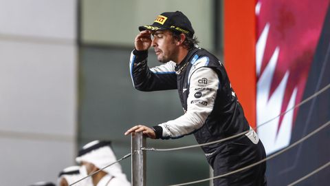 Fernando Alonso en Qatar