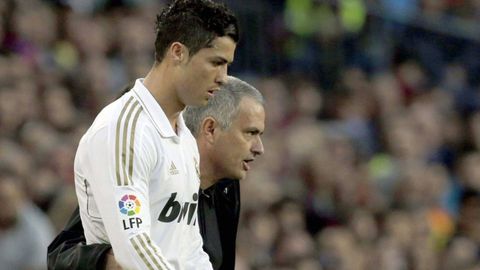 Cristiano Ronaldo y Jos Mourinho.Cristiano Ronaldo y Jos Mourinho durante la etapa en la que coincidieron en el Real Madrid