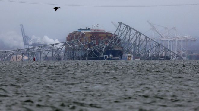 El 26 de marzo el mercante Dali derrib en Baltimore un puente de 2,6 kilmetros de largo
