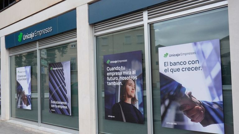 Unicaja gana 161 millones hasta marzo y repartirá el 95 % del beneficio en dividendos