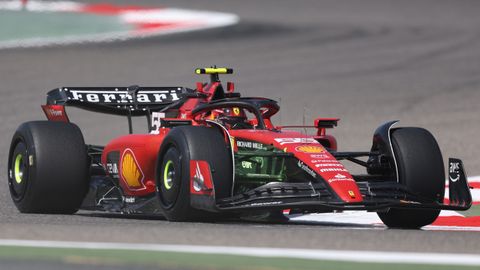 Carlos Sainz.Carlos Sainz con Ferrari en el inicio de la pretemporada de Fórmula 1