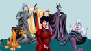 Atrs quedaron conocidos villanos como Scar (Rey Len), Hades (Hrcules), Cruella de Vil (101 Dlmatas), Lady Tremaine (Cenicienta), Malfica (La bella durmiente) o rsula (Sirenita).