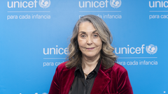 Mar�a �ngeles Espinosa, presidenta de Unicef Espa�a