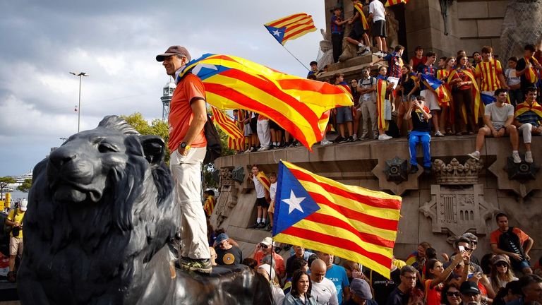 El independentismo catalán certifica su crisis con la Diada menos participativa
